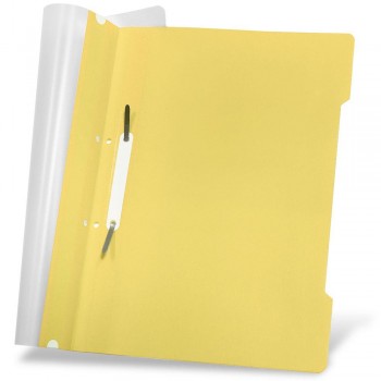 Dosar plastic cu sina si gauri galben noki