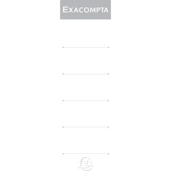 Etichete biblioraft 7.5 cm 10/set exacompta Etichete biblioraft 7.5 cm 10/set exacompta
