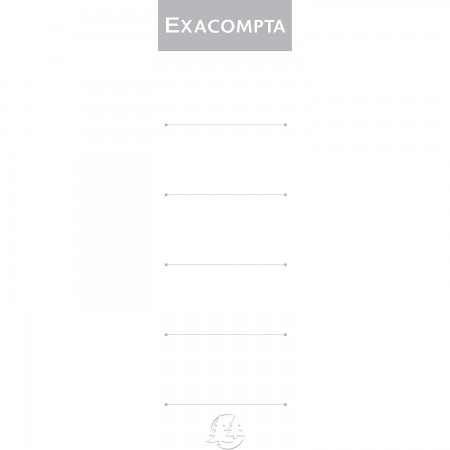 Etichete biblioraft 7.5 cm 10/set exacompta