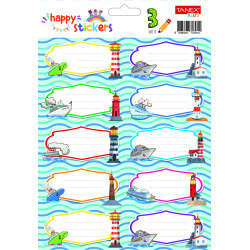 Etichete scolare 30/set vapoare tls-764 tanex