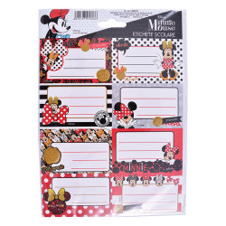 Etichete scolare 40/set minnie pigna
