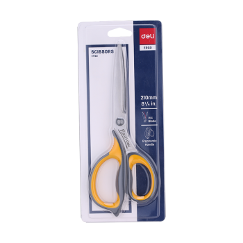 Foarfeca birou 21cm cu grip deli
