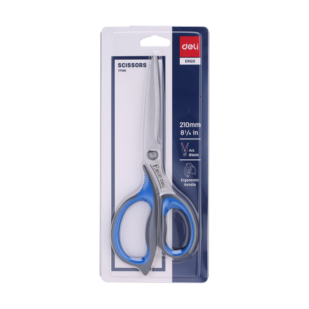 Foarfeca birou 21cm cu grip deli