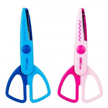 Foarfeca scolara crafting 13.5cm deli