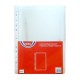 Folie protectie cu burduf 25/set noki