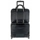 Geanta cu 2 rotile neagra smart traveller leitz