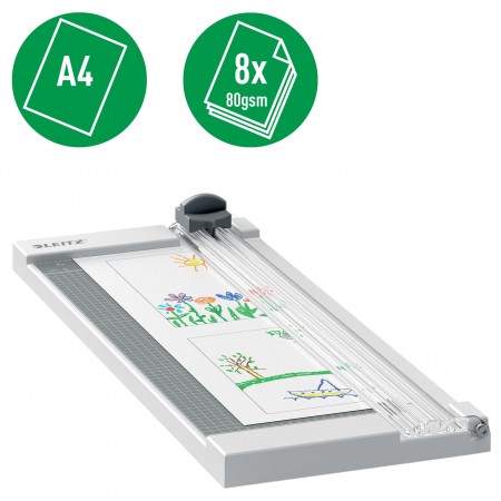 Ghilotina cu disc home precision a4 8coli leitz