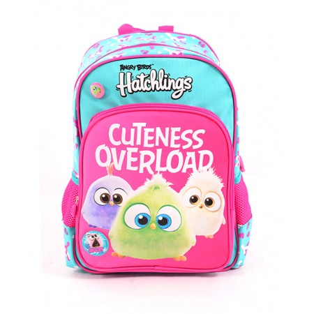 Ghiozdan cl 0 angry birds hatchlings roz -turcoaz pigna Ghiozdan cl 0 angry birds hatchlings roz -turcoaz pigna