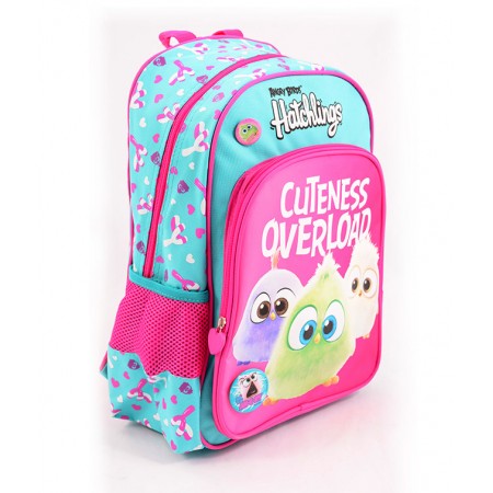 Ghiozdan cl 0 angry birds hatchlings roz -turcoaz pigna Ghiozdan cl 0 angry birds hatchlings roz -turcoaz pigna