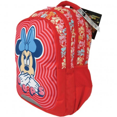 Ghiozdan clasa 0 minnie mouse rosu oops 3 fermoare pigna Ghiozdan clasa 0 minnie mouse rosu oops 3 fermoare pigna