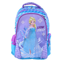 Ghiozdan cl 1/4 frozen albastru - violet pigna