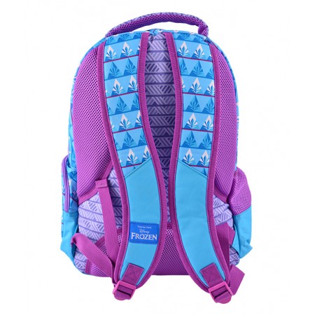 Ghiozdan cl 1/4 frozen albastru - violet pigna