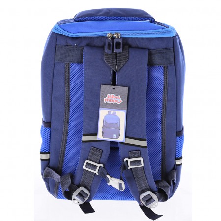 Ghiozdan gimnaziu funtasy 2 fermoare bleumarin pigna