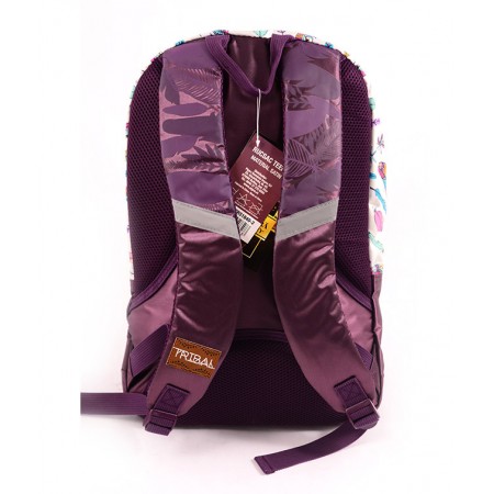 Ghiozdan gimnaziu simplu satin violet pene pigna Ghiozdan gimnaziu simplu satin violet pene pigna