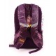 Ghiozdan gimnaziu simplu satin violet pene pigna Ghiozdan gimnaziu simplu satin violet pene pigna