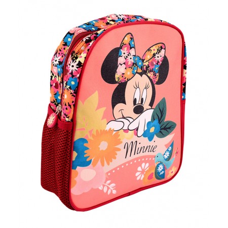 Ghiozdan gradinita mini minnie roz inchis floral pigna Ghiozdan gradinita mini minnie roz inchis floral pigna