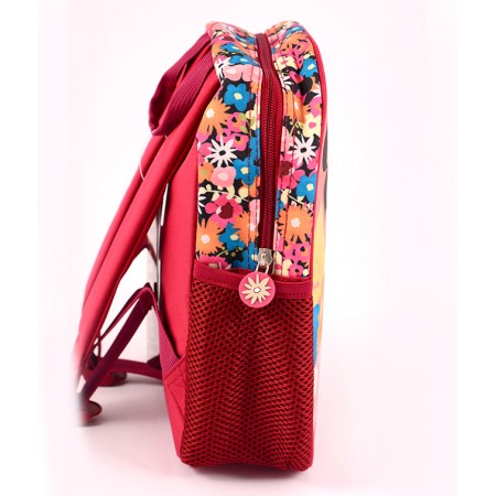 Ghiozdan gradinita mini minnie roz inchis floral pigna Ghiozdan gradinita mini minnie roz inchis floral pigna