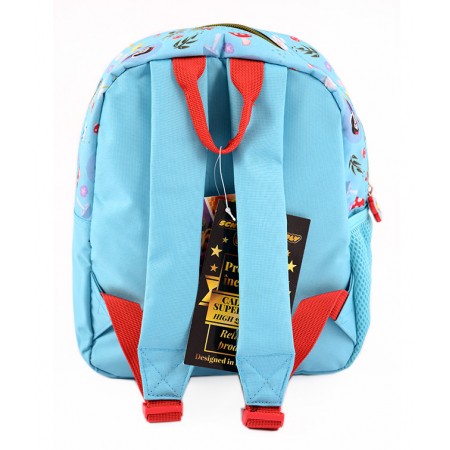 Ghiozdan gradinita mini princess albastru -rosu pigna