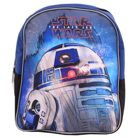 Ghiozdan gradinita mini star wars ep8 albastru-negru pigna