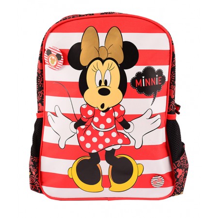 Ghiozdan gradinita minnie rosu - negru pigna