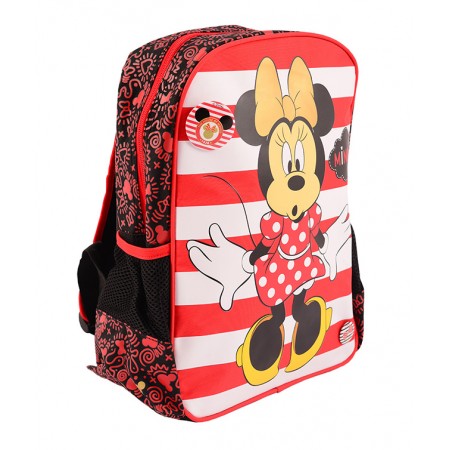 Ghiozdan gradinita minnie rosu - negru pigna