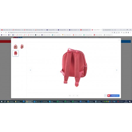 Ghiozdan gradinita princess roz pastel pigna