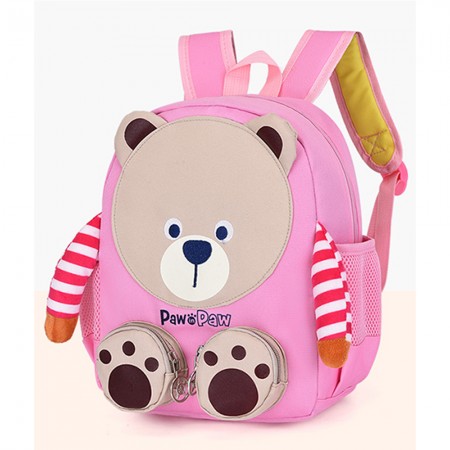 Ghiozdan gradinita sf ursulet roz fermoar pigna