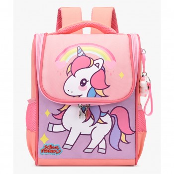 Ghiozdan gradinita unicorni roz pigna