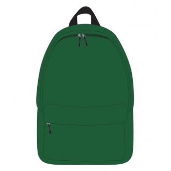 Ghiozdan simplu 42x30x14cm verde pigna