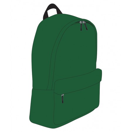 Ghiozdan simplu 42x30x14cm verde pigna Ghiozdan simplu 42x30x14cm verde pigna