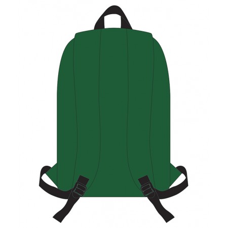 Ghiozdan simplu 42x30x14cm verde pigna Ghiozdan simplu 42x30x14cm verde pigna