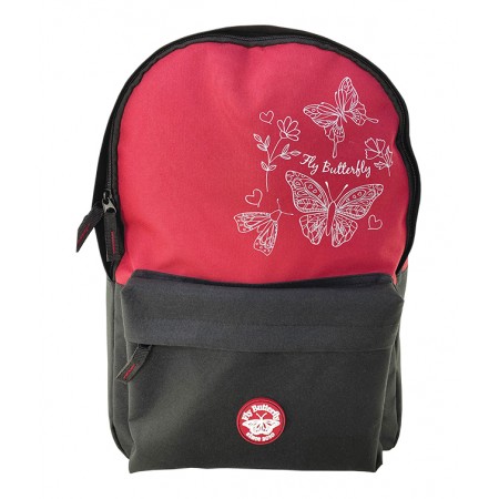 Ghiozdan teens fluturi grena pigna