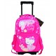 Ghiozdan troller cl 1/4 hello kitty roz pigna Ghiozdan troller cl 1/4 hello kitty roz pigna