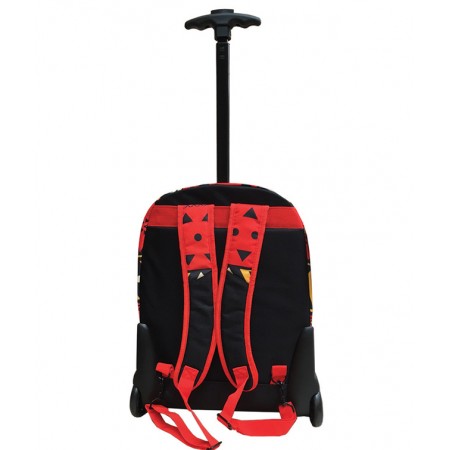 Ghiozdan troller tribal oxigen rosu pigna