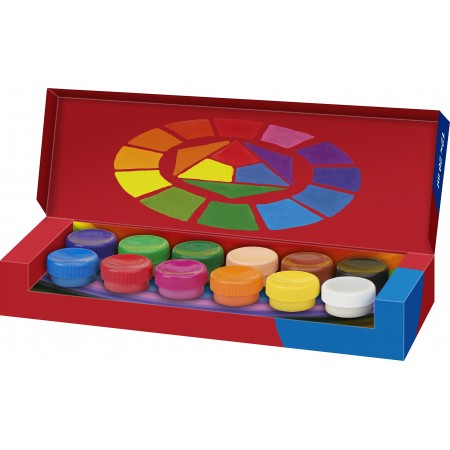 Guase 12 culori 20ml faber-castell