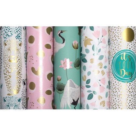 Hartie ambalaj rola 70cm x 2m evelyn rotolux