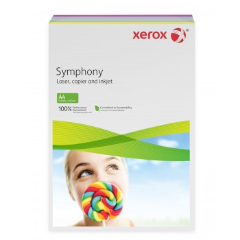 Hartie copiator a4 asortata mid 80g 5*50/top xerox