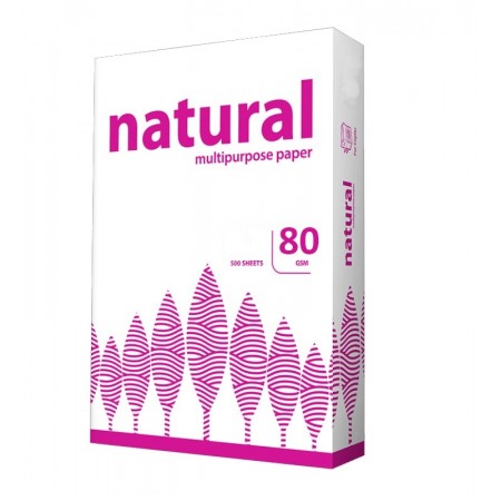 Hartie copiator a4 natural 80g 500/top