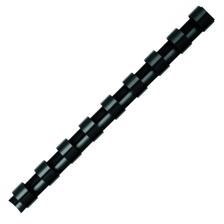 Inel plastic 8mm negru pt 21-40 coli 100/cut fellowes Inel plastic 8mm negru pt 21-40 coli 100/cut fellowes