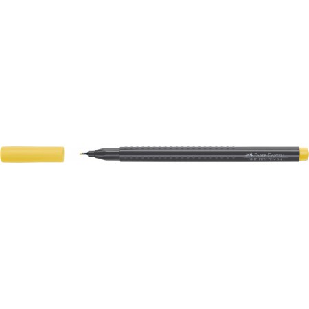 Liner 0.4mm galben grip faber-castell