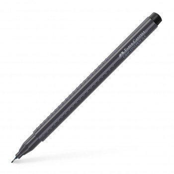 Liner 0.4mm negru grip faber-castell