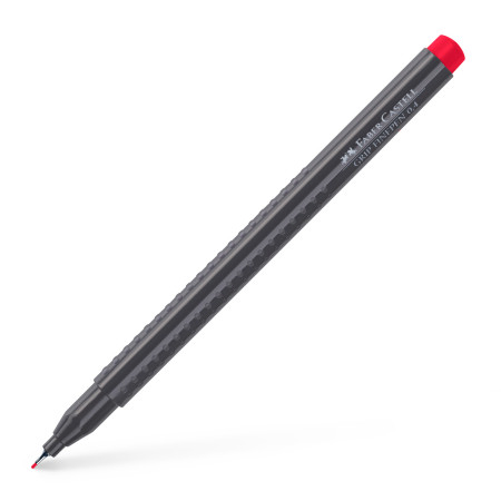 Liner 0.4mm rosu magenta faber-castell