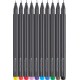 Liner 0.4mm set 10 grip faber-castell