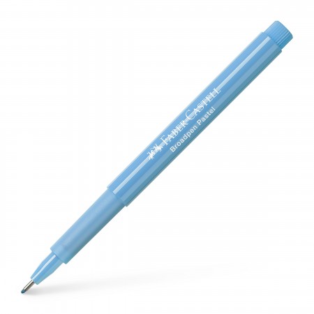 Liner 0.8mm bleu pastel broadpen 1544 faber-castell Liner 0.8mm bleu pastel broadpen 1544 faber-castell
