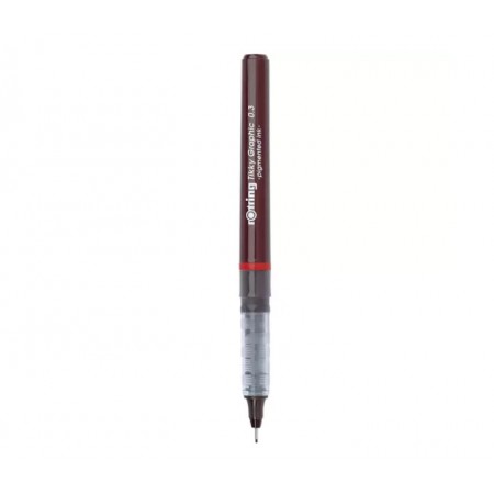 Liner graphic 0.3mm negru tikky rotring