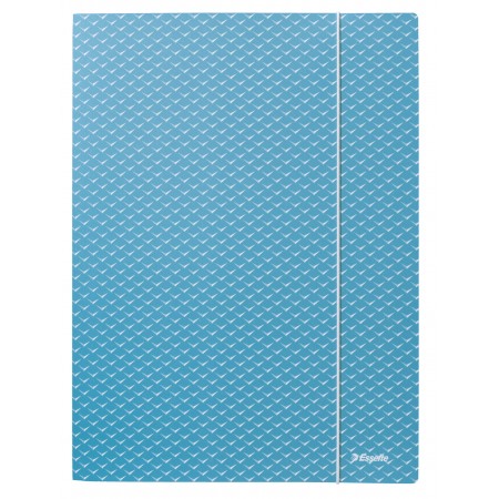 Mapa carton cu elastic albastra reciclabila colour'breeze esselte Mapa carton cu elastic albastra reciclabila colour'breeze esselte