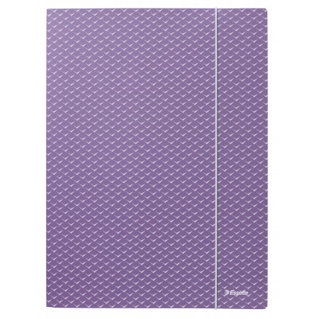 Mapa carton cu elastic lavanda reciclabila colour'breeze esselte Mapa carton cu elastic lavanda reciclabila colour'breeze esselte