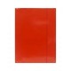 Mapa carton cu elastic rosie 600g fornax