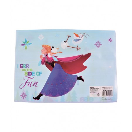 Mapa plastic cu buton a4 frozen pigna