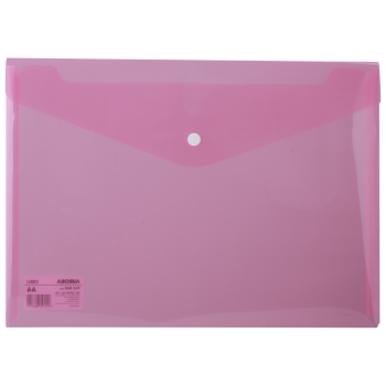 Mapa plastic cu buton a4 rosie deli